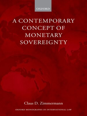 cover image of A Contemporary Concept of Monetary Sovereignty